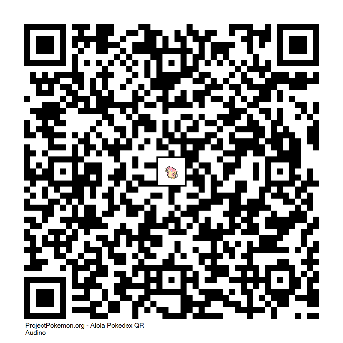 Cdigo QR de Audino